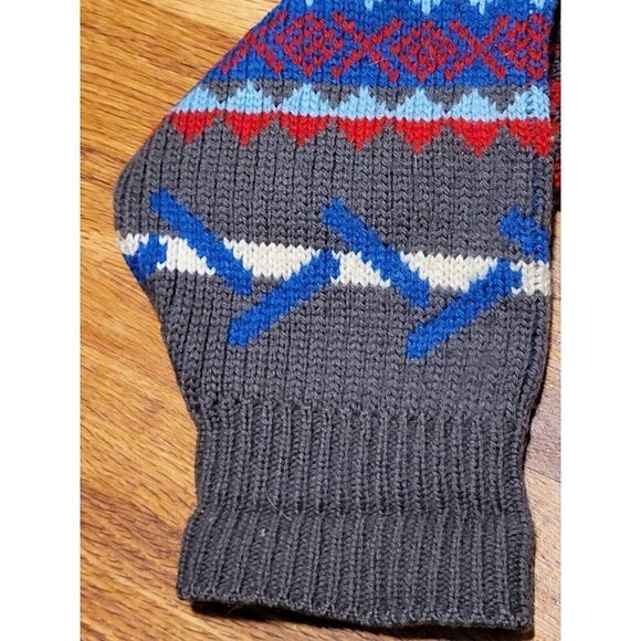 Vintage‎ DS Duke Fair Isle Style Collared Sweater Size M - Picture 6 of 6